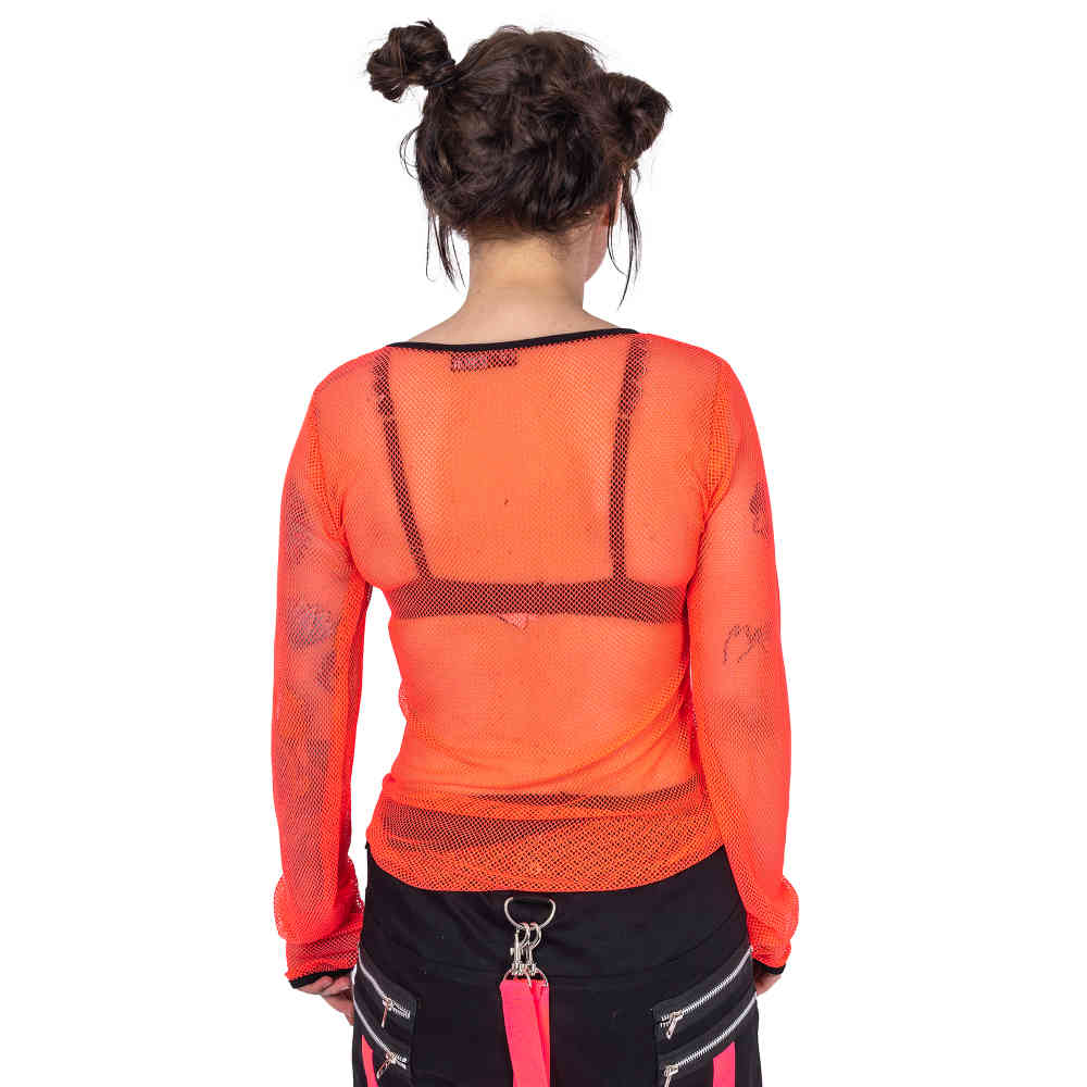 Poizen Industries - Future Top à manches longues - Orange